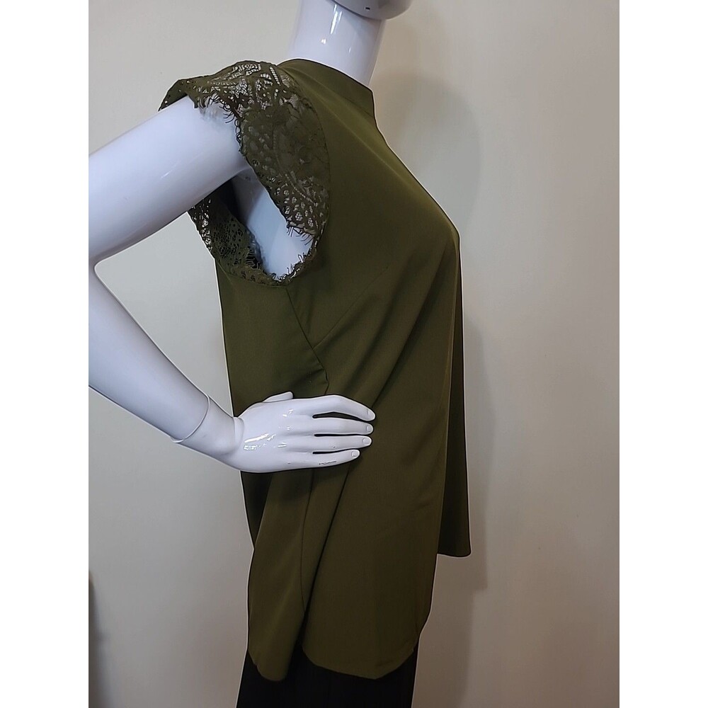 Berryou Top Women's Size Large Green - Picture 3 of 10